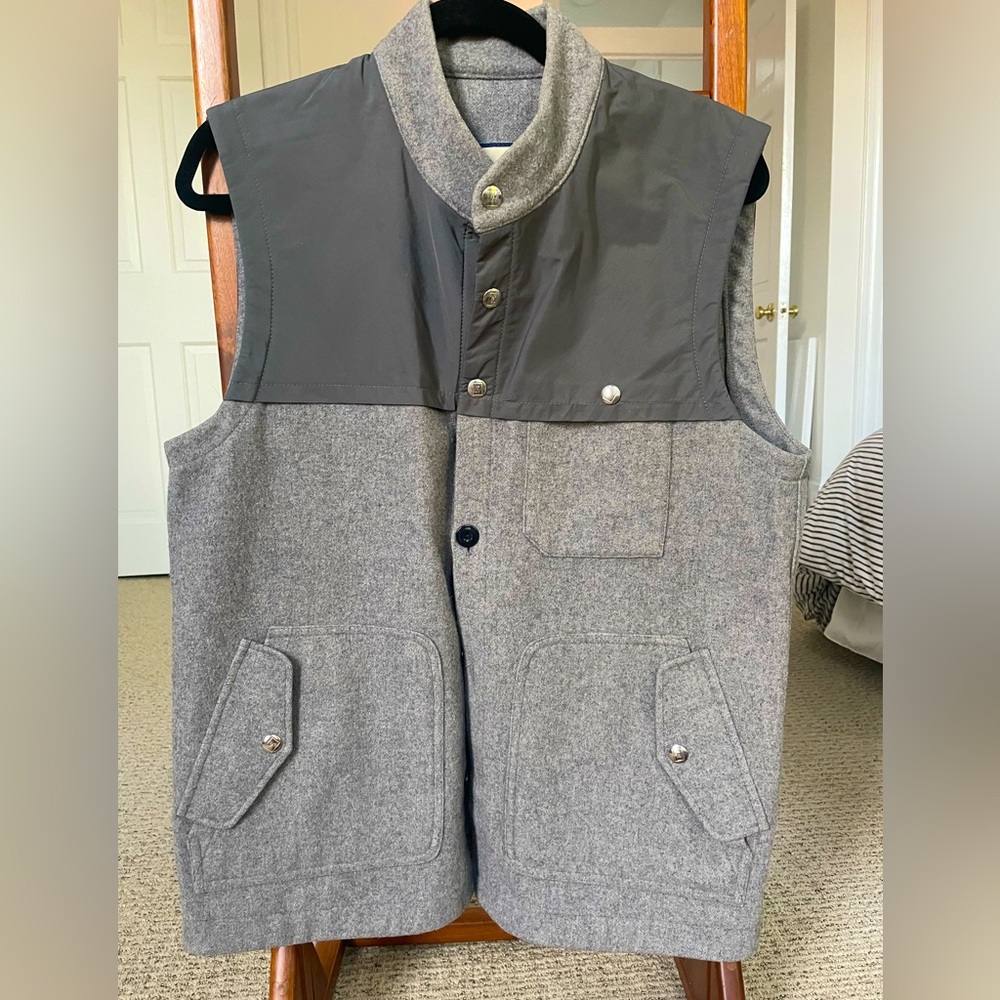 Freeman 100% Wool Men’s Vest. Made in Seattle.